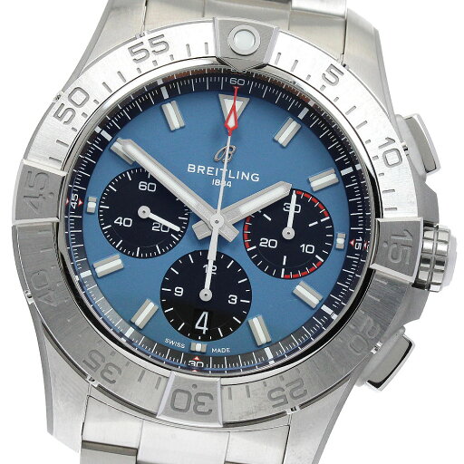 ブライトリング BREITLING AB0147101C1A1 アベンジャーB01 クロノグラフ44 自動巻き メンズ 極美品 内箱・保証書付き_880788【中古】 ブライトリング BREITLING AB0147101C1A1 アベンジャーB01 クロノグラフ44 自動巻き メンズ 極美品 内箱・保証書付き_880788【中古】