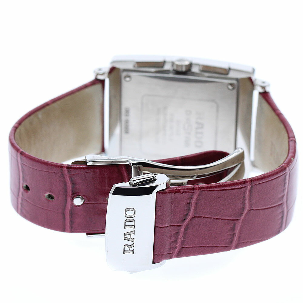 ラドー RADO R20670305 ダイヤスター インテグラル ダイヤベゼル クォーツ メンズ _876810【中古】