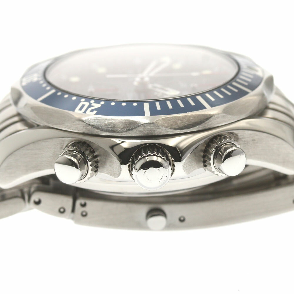 オメガ OMEGA 2225.80 シーマスター300 クロノグラフ デイト 自動巻き メンズ 美品 _877416【中古】