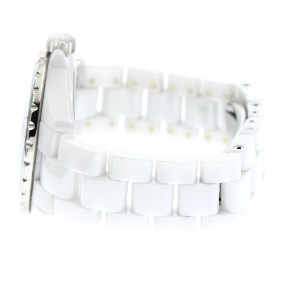 CLOSERのシャネル CHANEL H1759 J12 38mm 白セラミック センターダイヤ 12Pダイヤ 自動巻き メンズ _877879【中古】｜アングル3