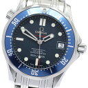 オメガ OMEGA 2222.80 シーマスター300 デイト コーアクシャル 自動巻き ボーイズ _878048【中古】