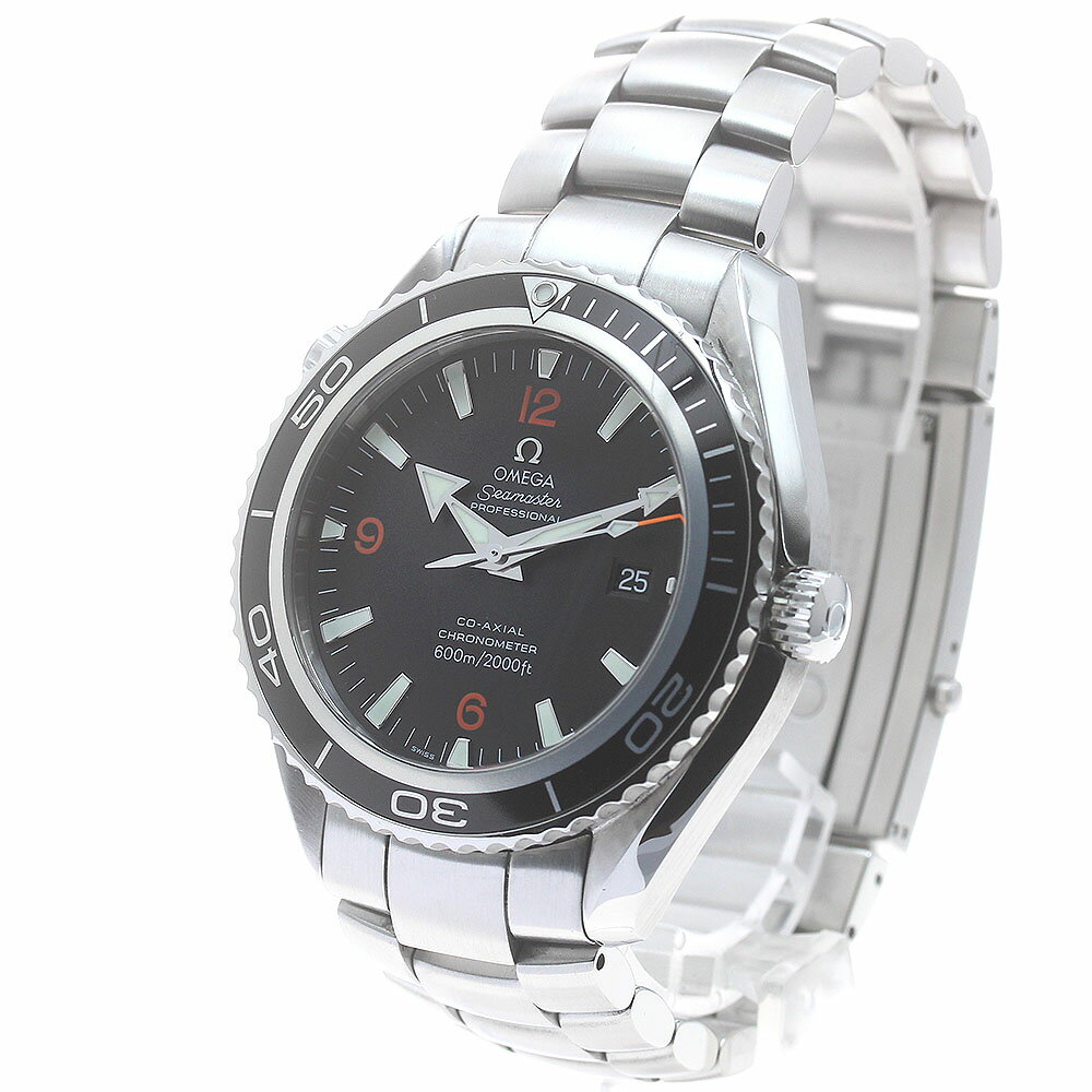オメガ OMEGA 2200.51 シーマスター600 プラネットオーシャン コーアクシャル 自動巻き メンズ 箱・保証書付き_877220【中古】