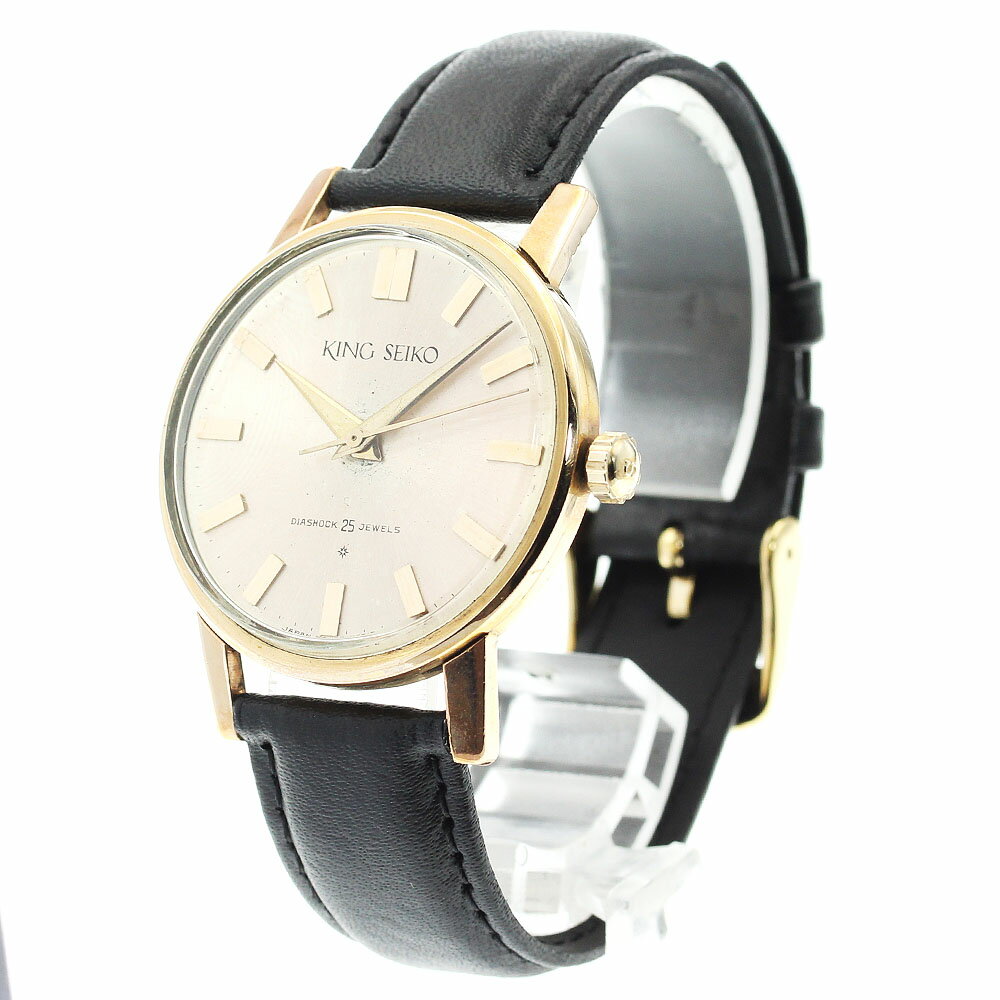 セイコー SEIKO J14102E キングセイコー ファーストモデル 手巻き メンズ _880736【中古】