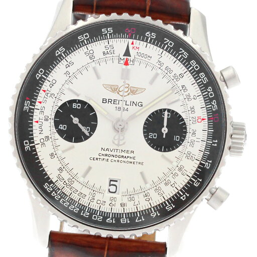 ブライトリング BREITLING A23330 ナビタイマー05 日本限定400本 クロノグラフ 自動巻き メンズ 保証書付き_882749【中古】 ブライトリング BREITLING A23330 ナビタイマー05 日本限定400本 クロノグラフ 自動巻き メンズ 保証書付き_882749【中古】