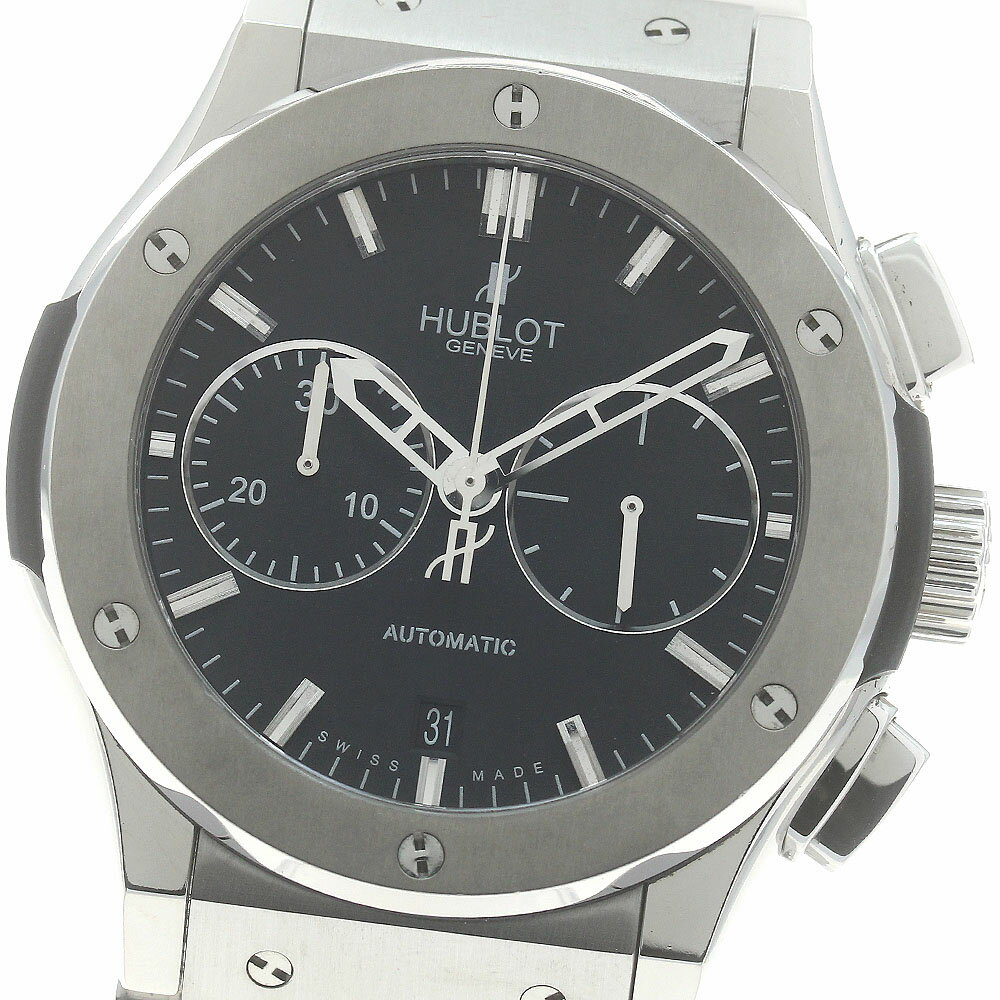 ウブロ HUBLOT 521.NX.1170.NX クラシック・フュージョン チタニウム 自動巻き メンズ 保証書付き_880483【中古】