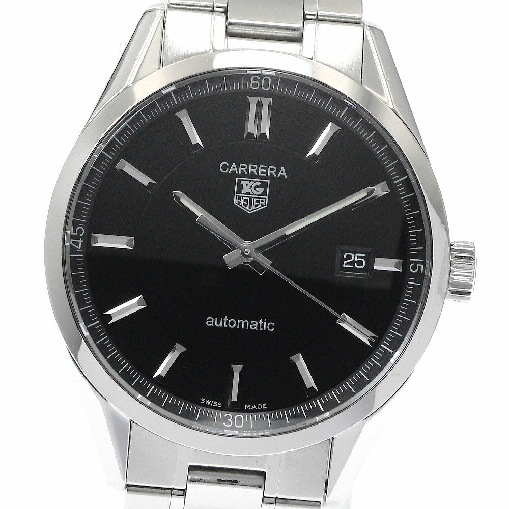 タグホイヤー TAG HEUER WV211B/BA0787 カレラ デイト 自動巻き メンズ 保証 ...