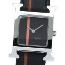 エルメス HERMES Hウォッチ クォーツ レディース 保証書付き_880848【中古】(2)