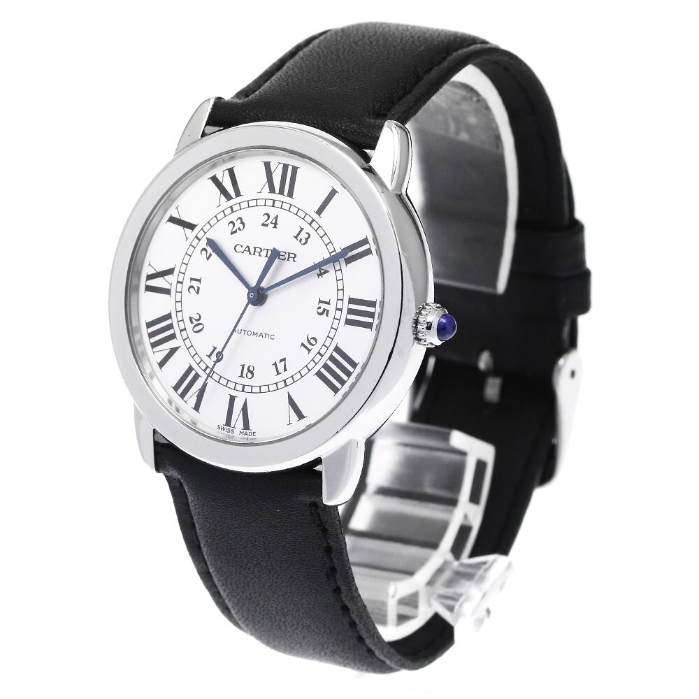 カルティエ CARTIER WSRN0013 ロンドソロ ドゥ カルティエ MM 自動巻き メンズ _86...