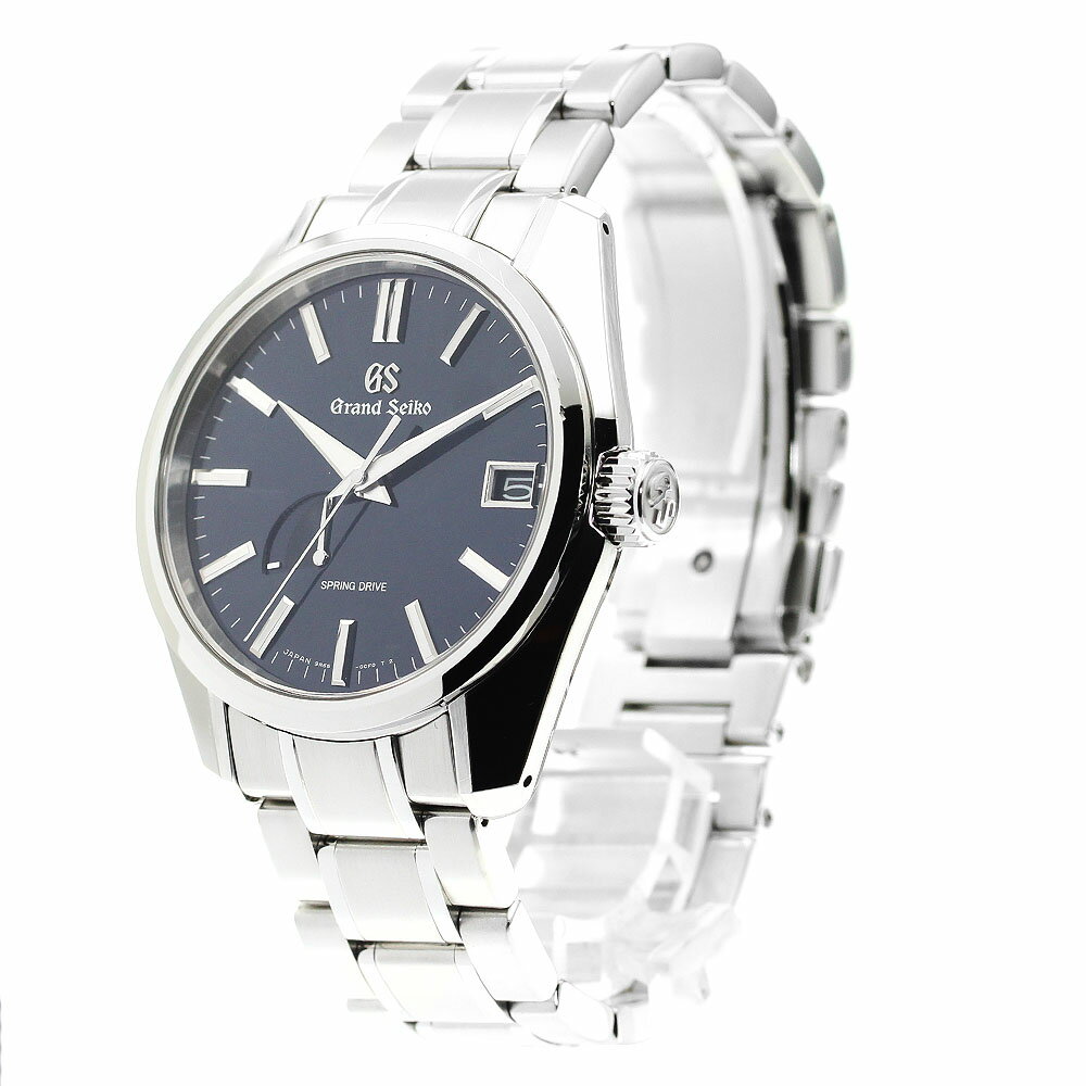 セイコー SEIKO SBGA375/9R65-0CV0 グランドセイコー パワーリザーブ スプリングドライブ メンズ 箱・保証書付き_882637【中古】