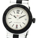 ブルガリ BVLGARI AL32TA アルミニウム デイト クォーツ ボーイズ _881343【中古】