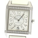 ジャガー・ルクルト JAEGER-LECOULTRE 235.8.76/Q7058430 レベルソ スクアドラ デュエット ダイヤモンド 自動巻き 箱・保証書付...