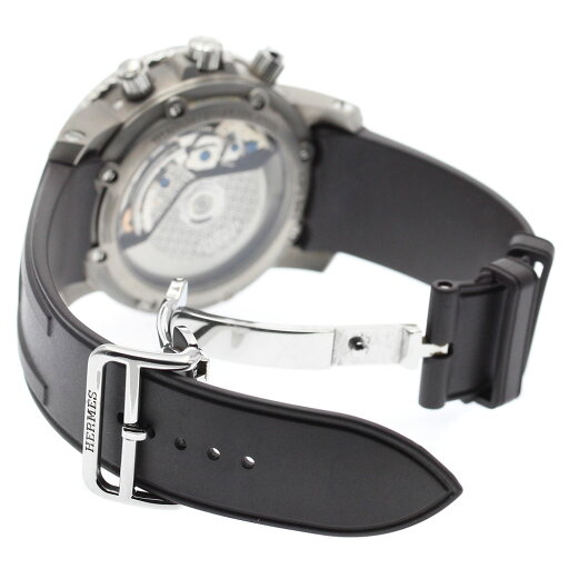 エルメス HERMES CP2.941 クリッパーダイバー クロノグラフ 自動巻き メンズ 良品 _877177【ev10】【中古】