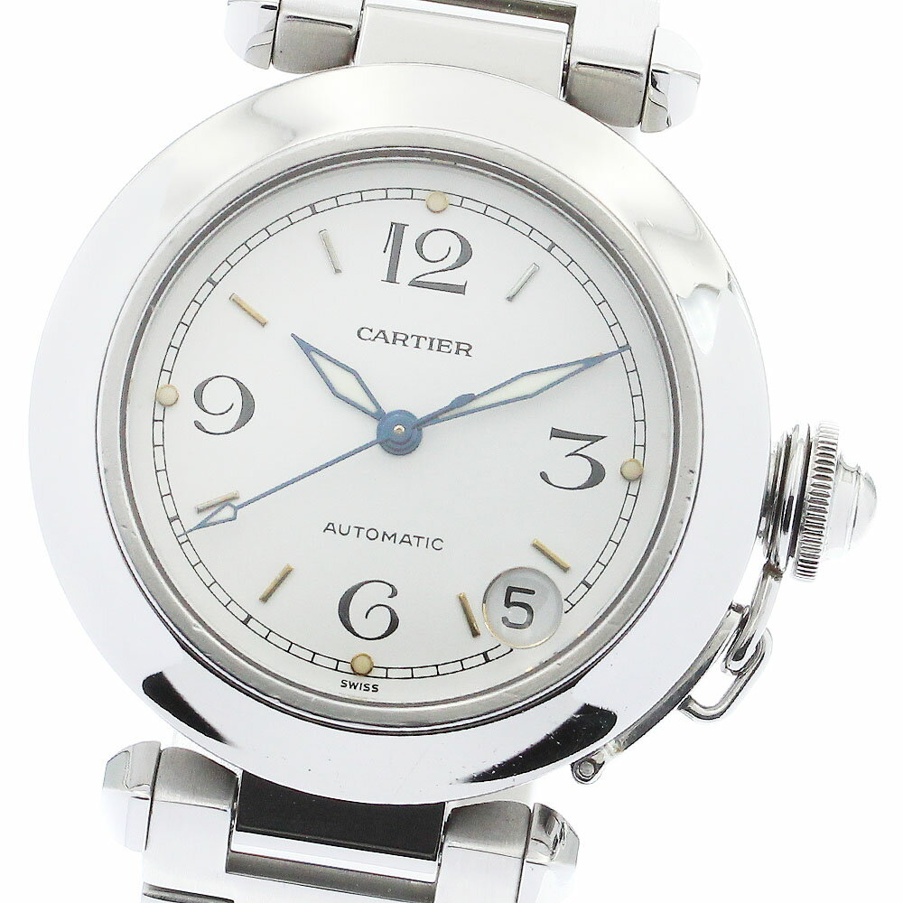 カルティエ CARTIER W31015M7 パシャC デイト 自動巻き ボーイズ _883138【中古】