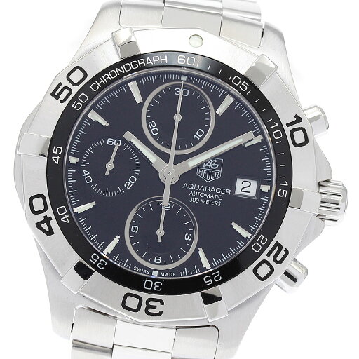 タグホイヤー TAG HEUER CAF2110 アクアレーサー クロノグラフ 自動巻き メンズ 保証書付き_869345【中古】 タグホイヤー TAG HEUER CAF2110 アクアレーサー クロノグラフ 自動巻き メンズ 保証書付き_869345【中古】