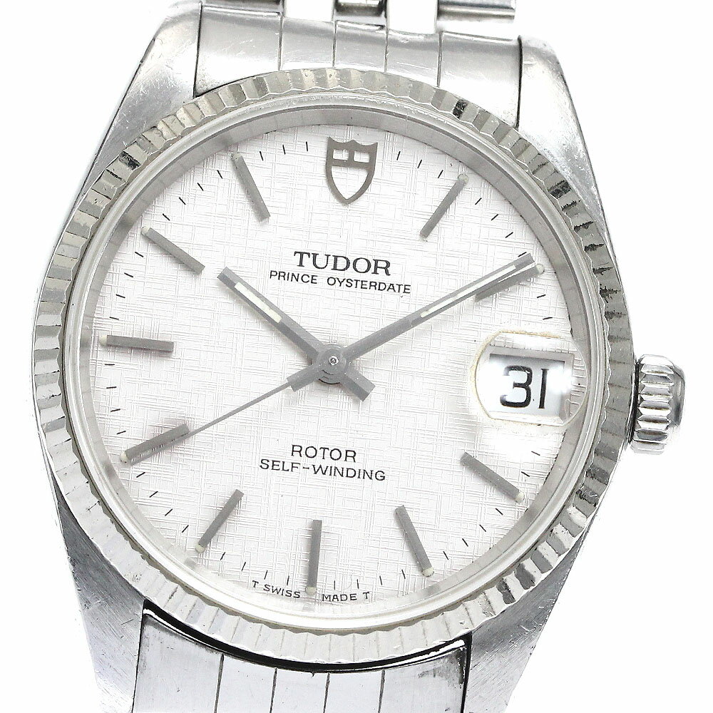 チュードル TUDOR 72034 プリンス オイスターデイト WGベゼル 自動巻き ボーイズ _863501【中古】