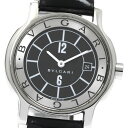 ベルト訳あり ブルガリ BVLGARI ST29S ソロテンポ デイト クォーツ レディース _879027【中古】