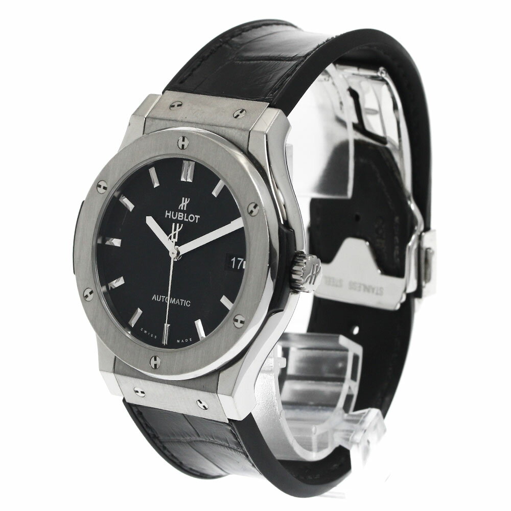 ウブロ HUBLOT 511.NX.1171.LR クラシック フュージョン デイト 自動巻き メンズ 保証書付き_870685【中古】