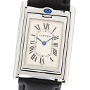カルティエ CARTIER W1011258 タンクバスキュラントMM クォーツ メンズ _883174【中古】(2)