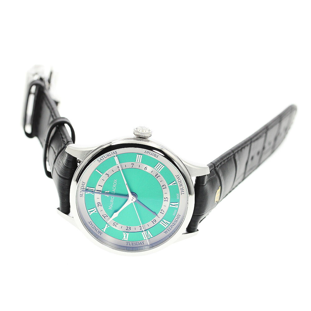 CLOSERのモーリスラクロア MAURICE LACROIX MP6507-SS001-610-2 マスターピース 5ハンズ 自動巻き メンズ 未使用品 保証書付き_861806【中古】｜アングル3