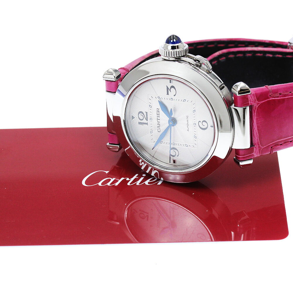カルティエ CARTIER WSPA0012 パシャ ドゥ カルティエ 自動巻き ボーイズ 保証書付...