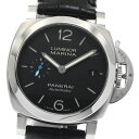 パネライ PANERAI PAM01404 ルミノール クアランタ デイト スモールセコンド 自動巻き メンズ 極美品 箱・保証書付き_885939【中古】(2)