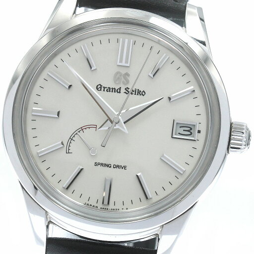 セイコー SEIKO SBGA293/9R65-0BJ0 GS グランドセイコー パワーリザーブ スプリングドライブ メンズ 箱・保証書付き_886256【中古】 セイコー SEIKO SBGA293/9R65-0BJ0 GS グランドセイコー パワーリザーブ スプリングドライブ メンズ 箱・保証書付き_886256【中古】