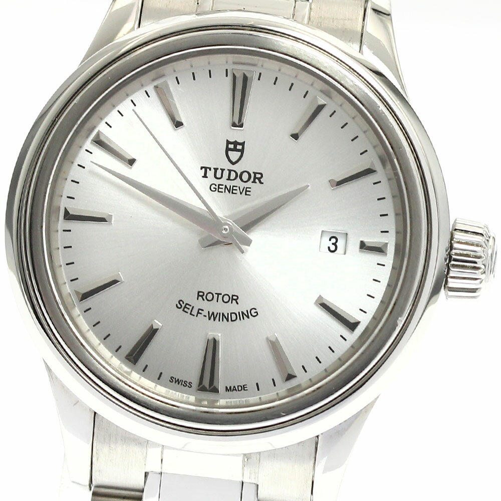 チュードル TUDOR 12100 スタイル デイト 自動巻き レディース 良品 _871589【ev20】【中古】