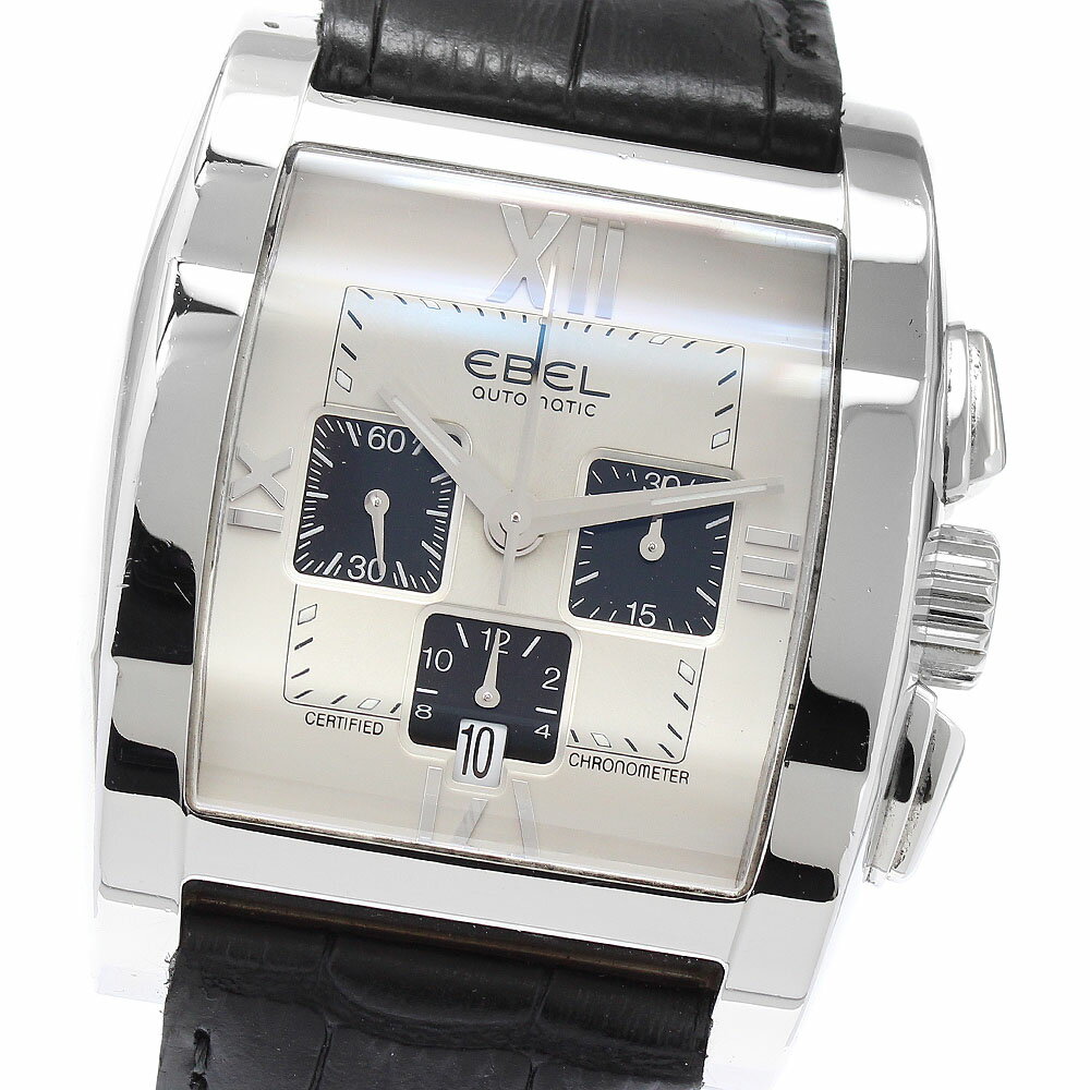 エベル EBEL E9137J40 タラワ デイト クロノグラフ 自動巻き メンズ _883819【中古】