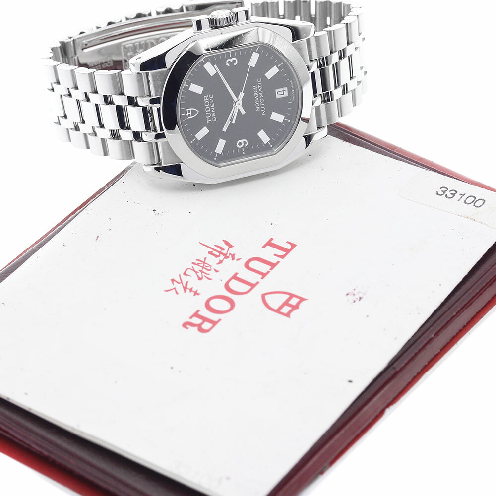 チュードル TUDOR 33100 モナーク デイト 自動巻き メンズ 保証書付き_883839【中古】