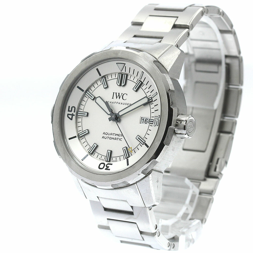 IWC IWC SCHAFFHAUSEN IW329004 アクアタイマー デイト 自動巻き メンズ 保証書付き_885513【中古】