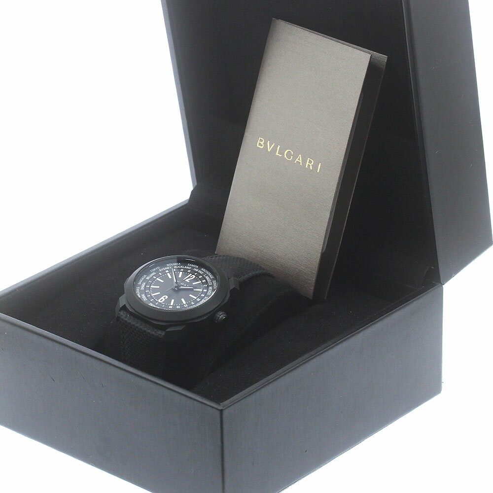 ブルガリ BVLGARI OC41SWTBU1K5DV/103486 オクト ローマ 自動巻き メンズ 良品 保証書付き_886117【中古】
