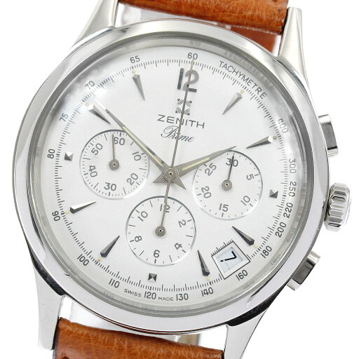 ゼニス ZENITH 90/01-0010.420 エルプリメロ プライム クロノグラフ 手巻き メンズ 良品 _886938【中古】 ゼニス ZENITH 90/01-0010.420 エルプリメロ プライム クロノグラフ 手巻き メンズ 良品 _886938【中古】