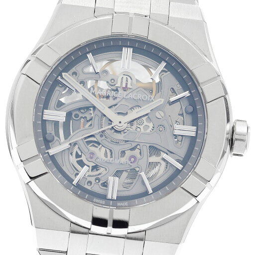 モーリス・ラクロア Maurice Lacroix AI6007-SS002-030-1 アイコン 自動巻き メンズ 美品 箱・保証書付き_887258【中古】 モーリス・ラクロア Maurice Lacroix AI6007-SS002-030-1 アイコン 自動巻き メンズ 美品 箱・保証書付き_887258【中古】
