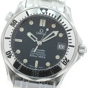 オメガ OMEGA 2552.80 シーマスター300 デイト 自動巻き ボーイズ 保証書付き_885850【中古】