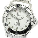 オメガ OMEGA 2552.20 シーマスター300 デイト 自動巻き ボーイズ 保証書付き_886259【中古】