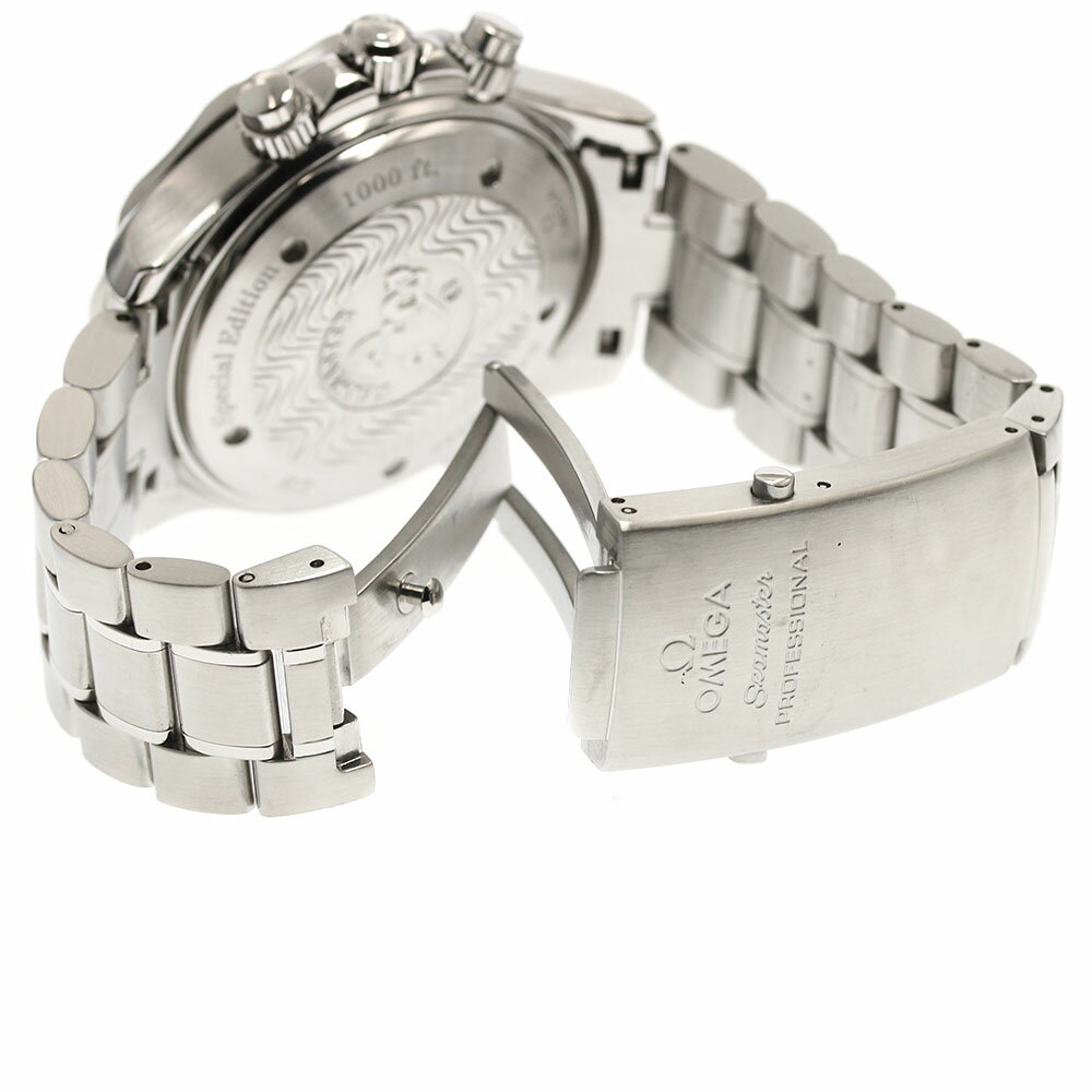 オメガ OMEGA 2589.30 シーマスター300 クロノグラフ USスペシャルエディション 自動巻き メンズ _877834【中古】
