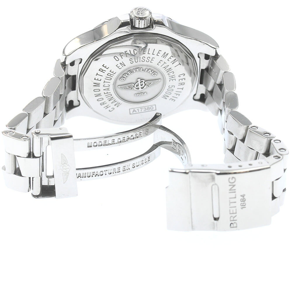 ブライトリング BREITLING A17380 コルト デイト 自動巻き メンズ _883637【中古】