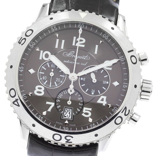 ブレゲ Breguet 3810ST/92/9ZU トランスアトランティック タイプXXI クロノグラフ 自動巻き メンズ _884558【中古】 ブレゲ Breguet 3810ST/92/9ZU トランスアトランティック タイプXXI クロノグラフ 自動巻き メンズ _884558【中古】
