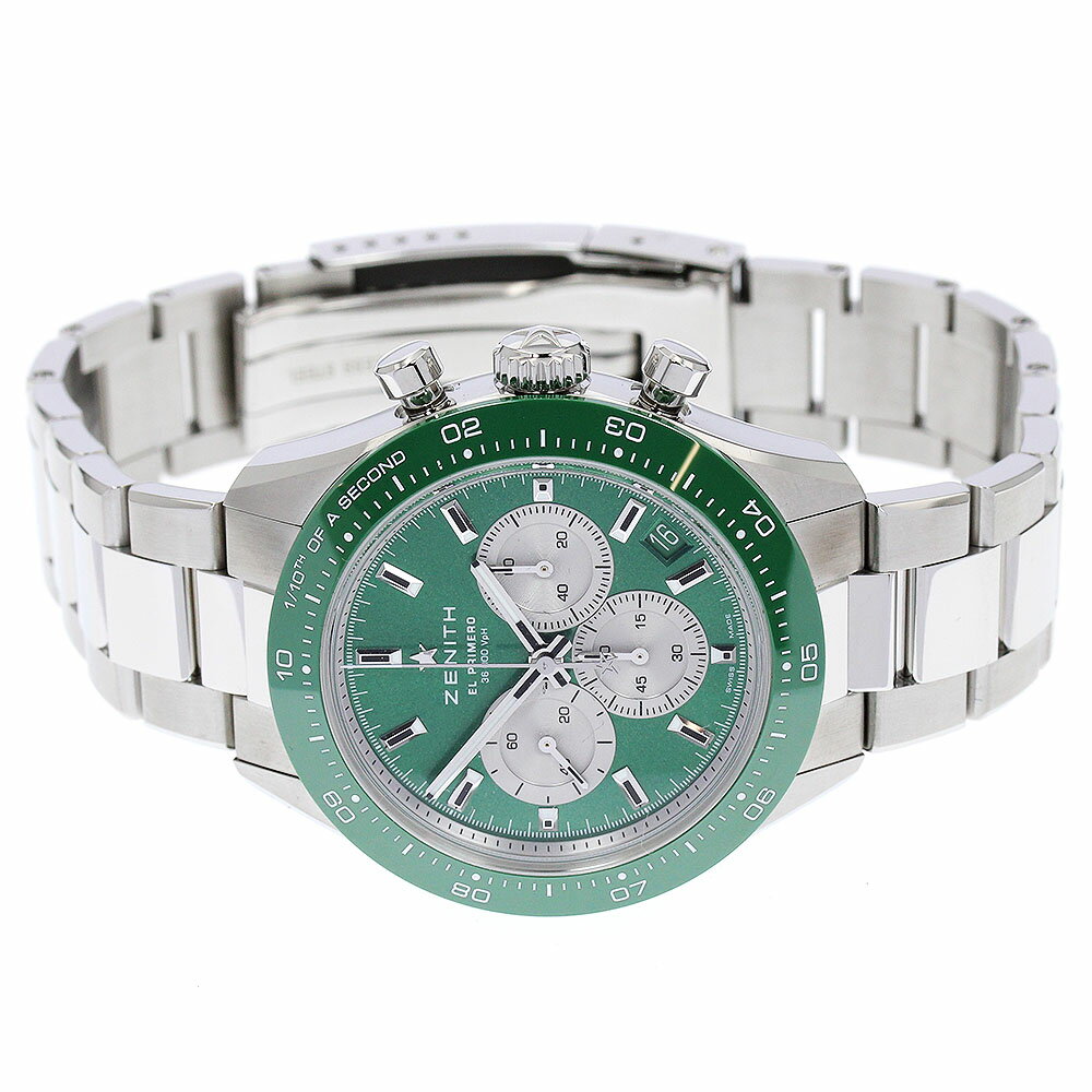 ゼニス ZENITH 03.3108.3600/57.M3100 クロノマスター スポーツ YOSHIDA SPECIAL EDITION 自動巻き メンズ 良品 箱・保証書付き_886902【中古】