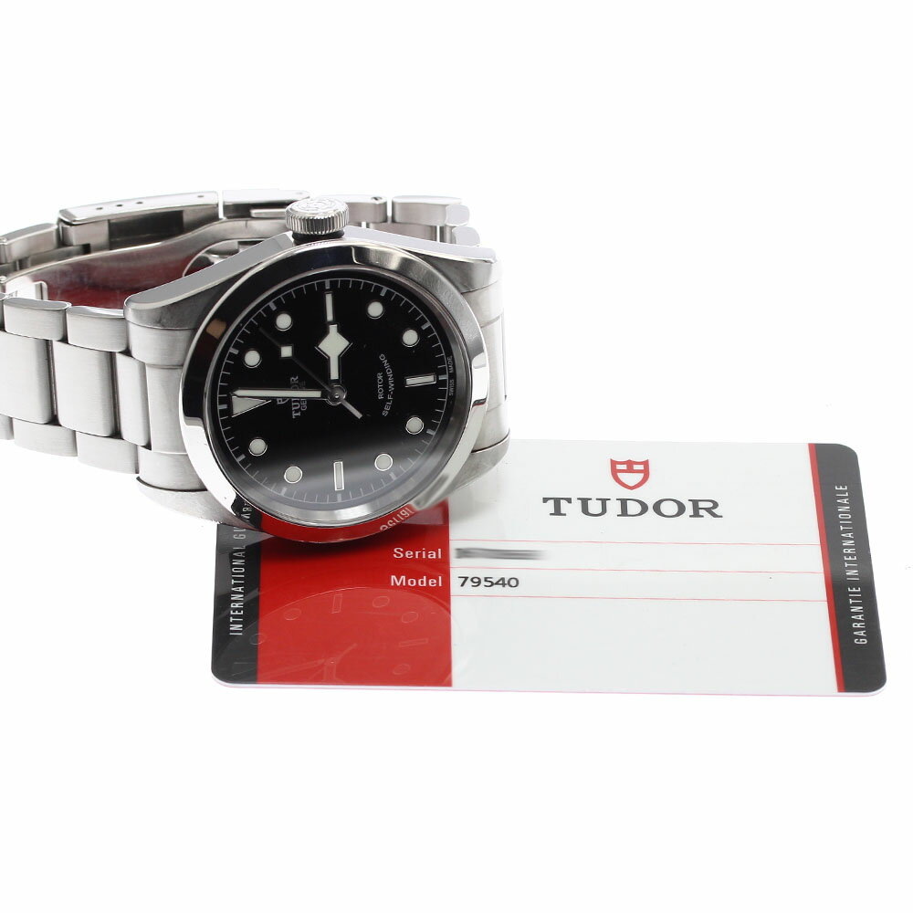 チュードル TUDOR 79540 ヘリテージ ブラックベイ 自動巻き メンズ 保証書付き_877473【中古】