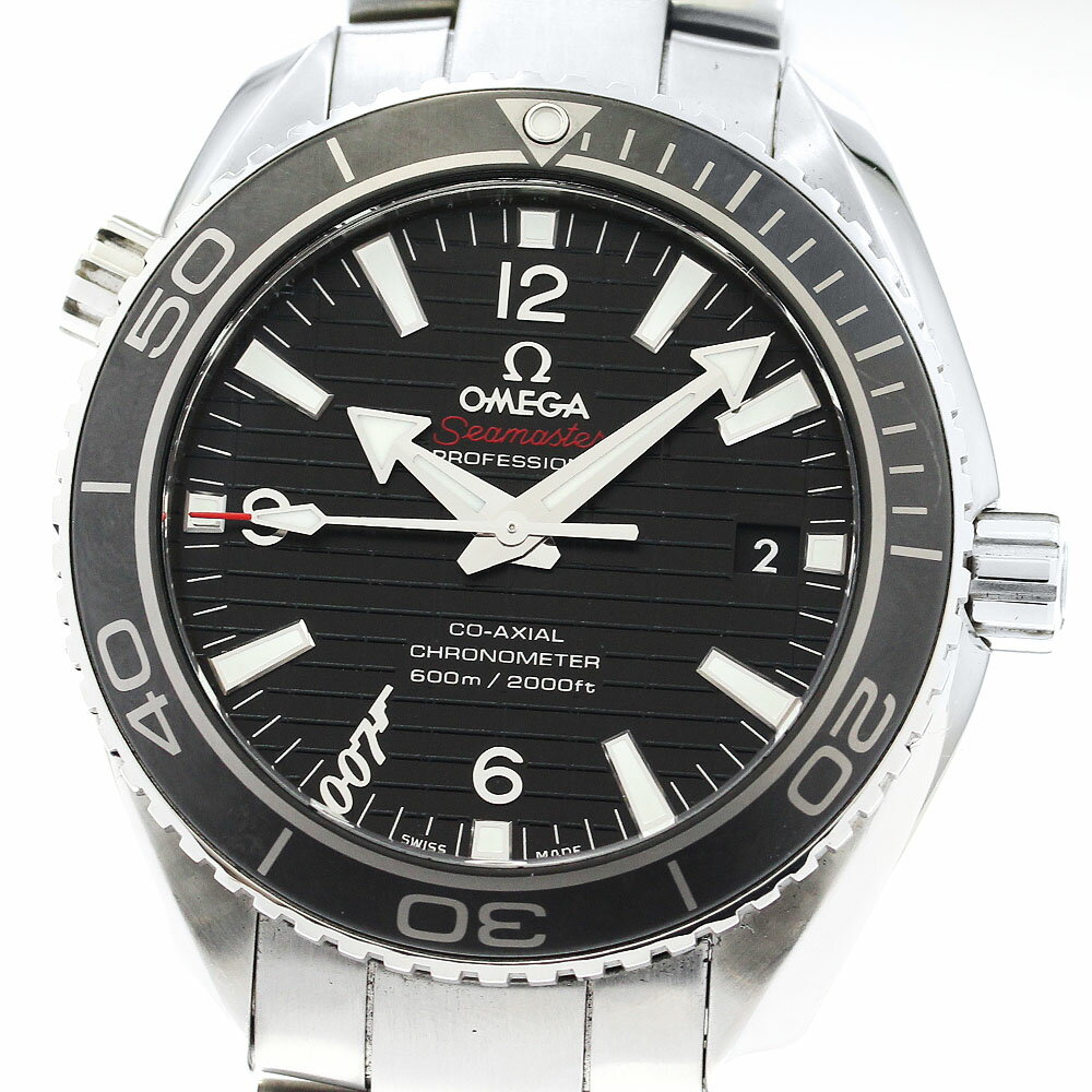 オメガ OMEGA 232.30.42.21.01.004 シーマスター プラネットオーシャン 007限定 コーアクシャル 自動巻き メンズ 美品 _877772【中古】