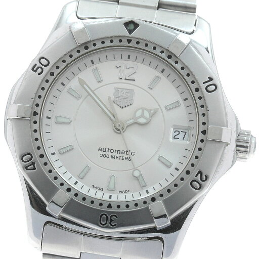 タグホイヤー TAG HEUER WK2116-0 2000シリーズ デイト 自動巻き メンズ _884310【中古】 タグホイヤー TAG HEUER WK2116-0 2000シリーズ デイト 自動巻き メンズ _884310【中古】