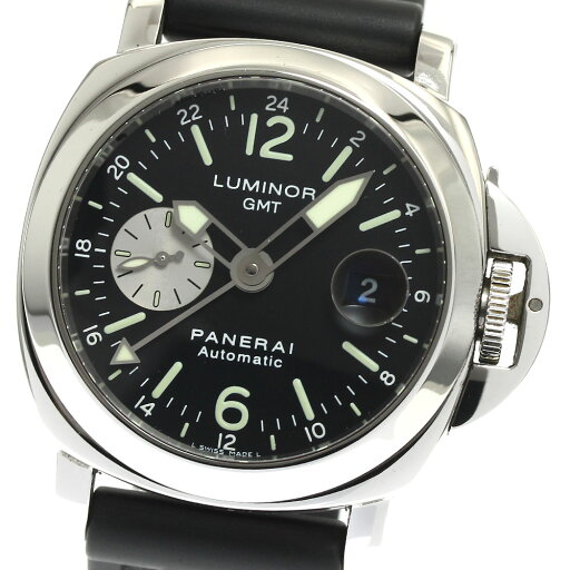 パネライ PANERAI PAM00888 ルミノールGMT スモールセコンド デイト 自動巻き メンズ 良品 内箱付き_884481【中古】 パネライ PANERAI PAM00888 ルミノールGMT スモールセコンド デイト 自動巻き メンズ 良品 内箱付き_884481【中古】