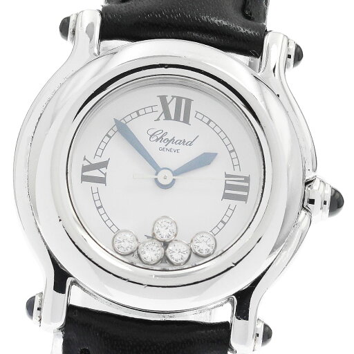ショパール Chopard 27/8245-23 ハッピースポーツ 5Pダイヤ クォーツ レディース _885265【中古】 ショパール Chopard 27/8245-23 ハッピースポーツ 5Pダイヤ クォーツ レディース _885265【中古】