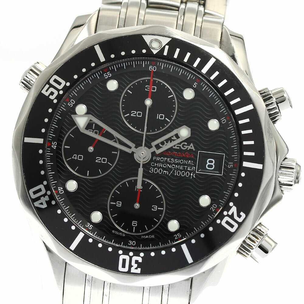 オメガ OMEGA 213.30.42.40.01.001 シーマスター ダイバー300M クロノメーター 自動巻き メンズ _888044【中古】