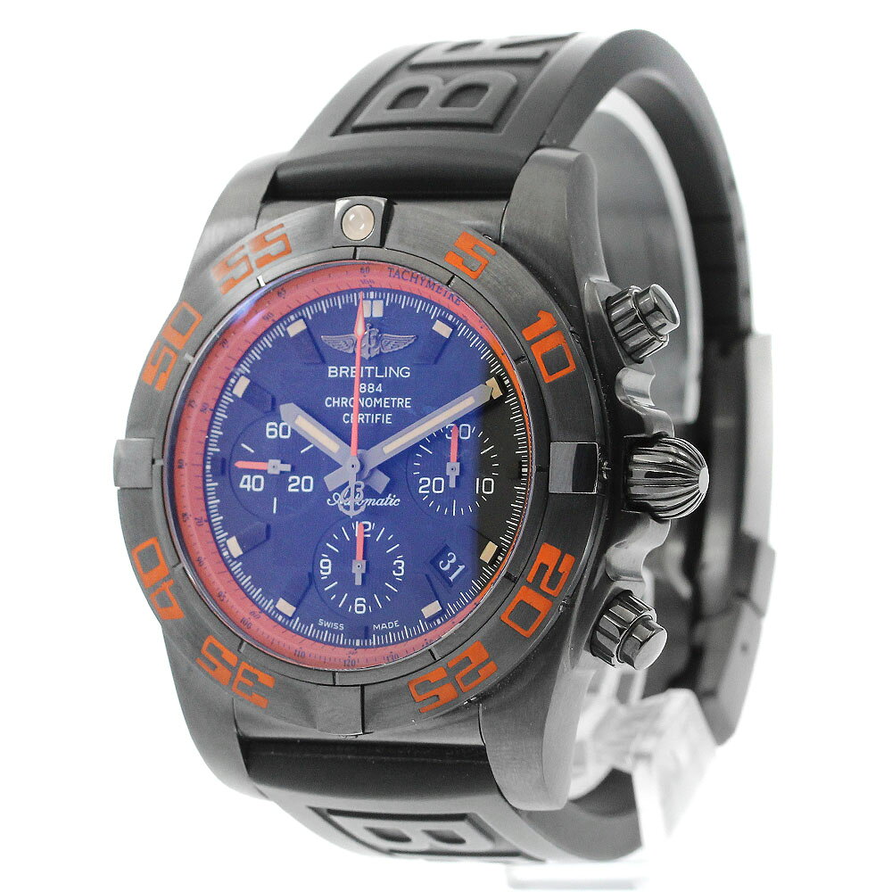 ブライトリング BREITLING MB0111 クロノマット44 レイブン クロノグラフ デイト 自動巻き メンズ 美品 _8 closer01-10232823 CLOSER サンプル画像2