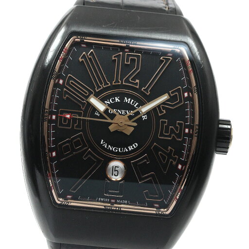 フランクミュラー FRANCK MULLER V45SCDTJ TTNRBR5N ヴァンガード デイト 自動巻き メンズ _889649【中古】 フランクミュラー FRANCK MULLER V45SCDTJ TTNRBR5N ヴァンガード デイト 自動巻き メンズ _889649【中古】