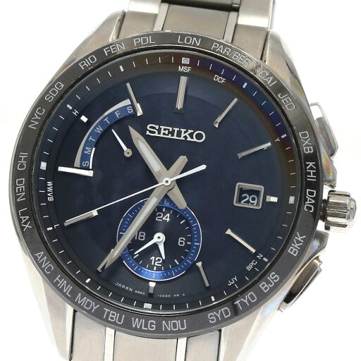 セイコー SEIKO SAGA235/8B63-0AB0 ブライツ デイデイト ソーラー電波 メンズ 箱・保証書付き_891362【中古】 セイコー SEIKO SAGA235/8B63-0AB0 ブライツ デイデイト ソーラー電波 メンズ 箱・保証書付き_891362【中古】