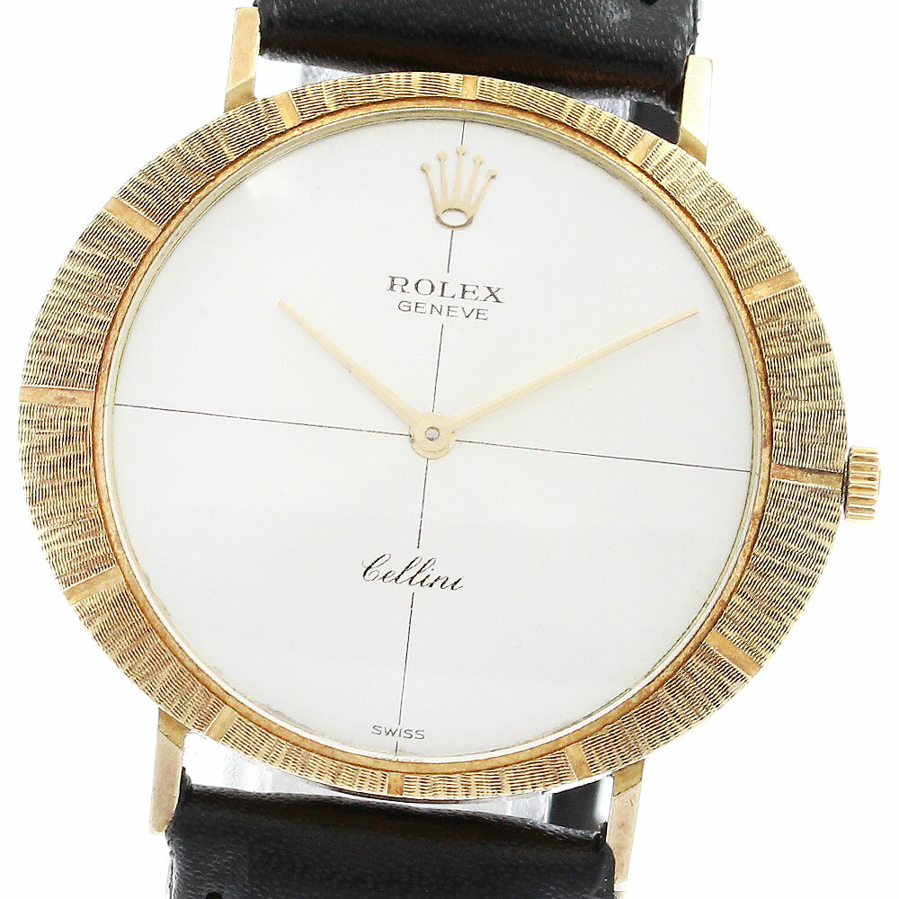 ロレックス ROLEX 3757 チェリーニ K18YG Cal.1600 手巻き メンズ _886176【中古】