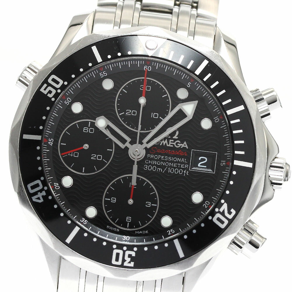 オメガ OMEGA 213.30.42.40.01.001 シーマスター ダイバー300M クロノメーター 自動巻き メンズ _888092【中古】